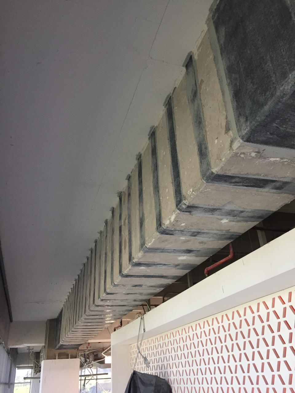 Refuerzo estructural con fibra de carbono en proyecto de Master RWS