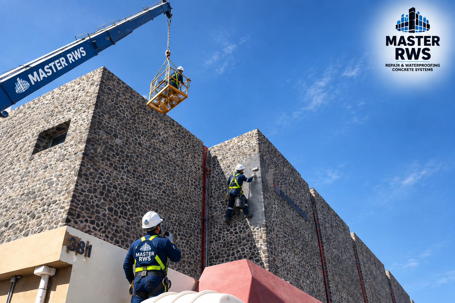 Proyecto de sello de juntas ejecutado por Master RWS